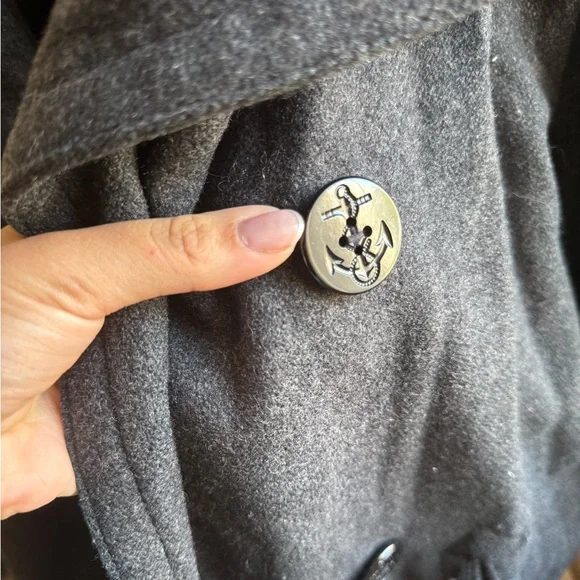 Old Navy Wool-Blend Peacoat (Men’s Medium) - Picture 4 of 6